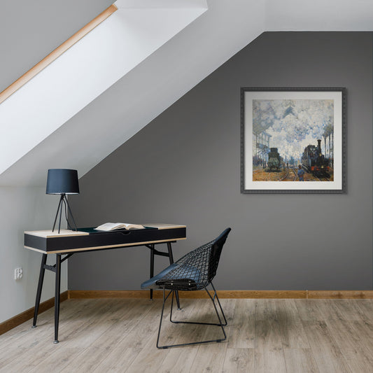 Arrival of the Normandy Train (1877) - Milisima Studio