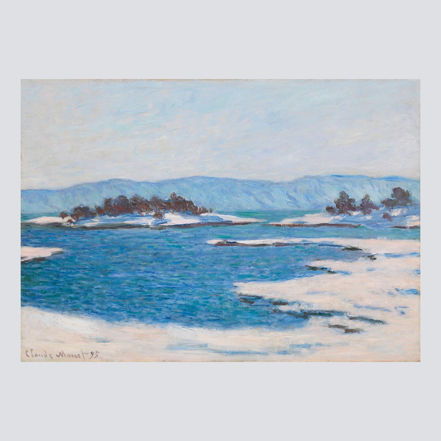 Au bord du fjord de Christiania (1895) - Milisima Studio