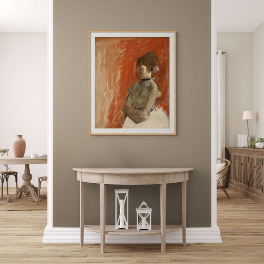 Ballet Dancer With Arms Crossed (c.1872) - Milisima Studio