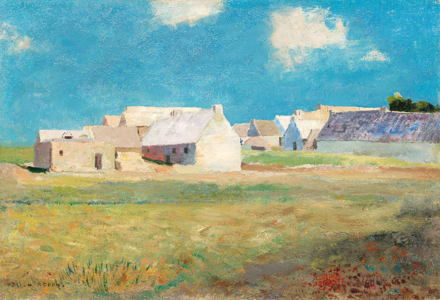Breton Village (1890) - Milisima Studio