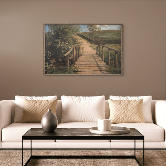 Bridge over a Stream in Assens, Funen (1842) - Milisima Studio