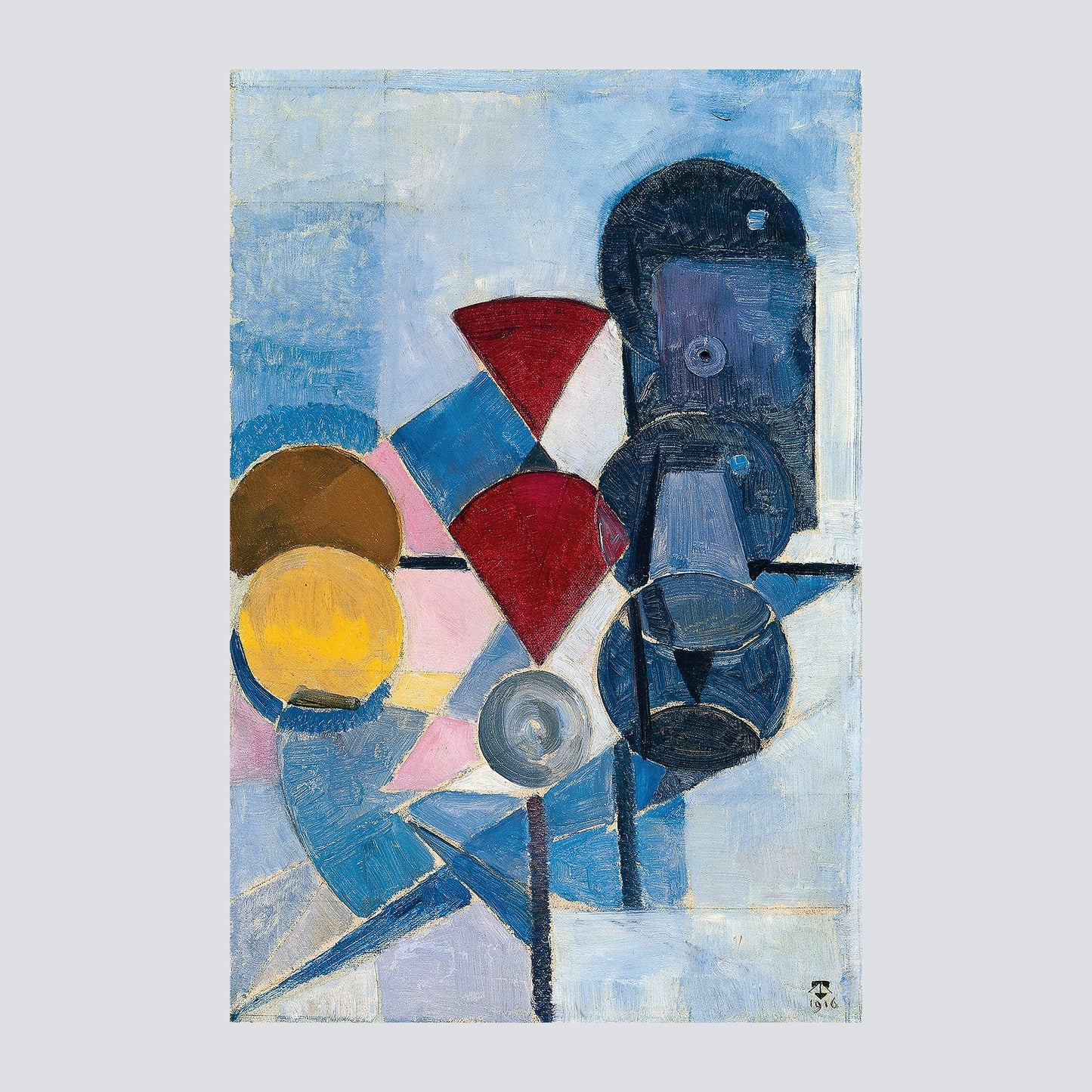 Composition II (Still Life) (1916) - Milisima Studio
