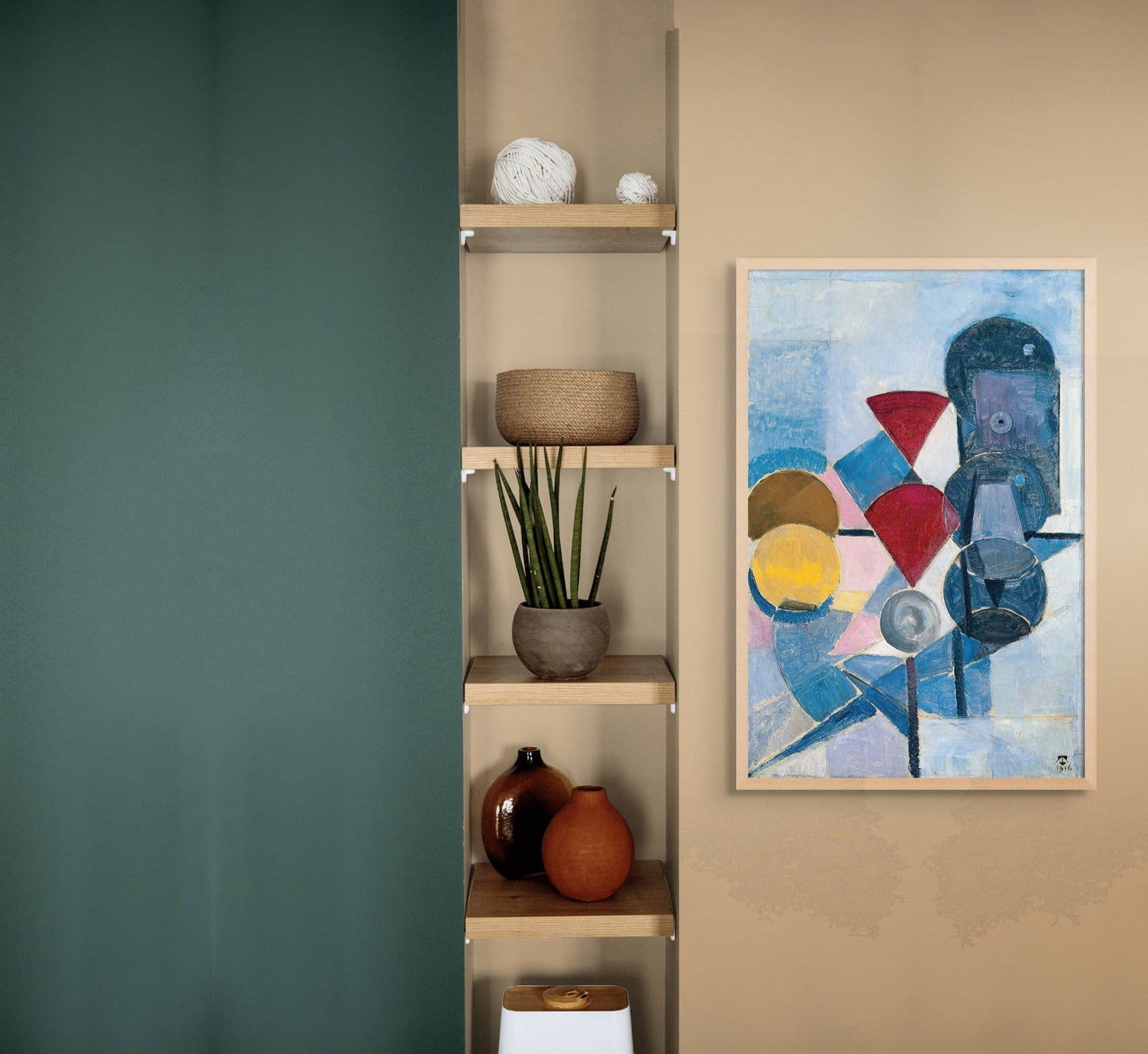 Composition II (Still Life) (1916) - Milisima Studio