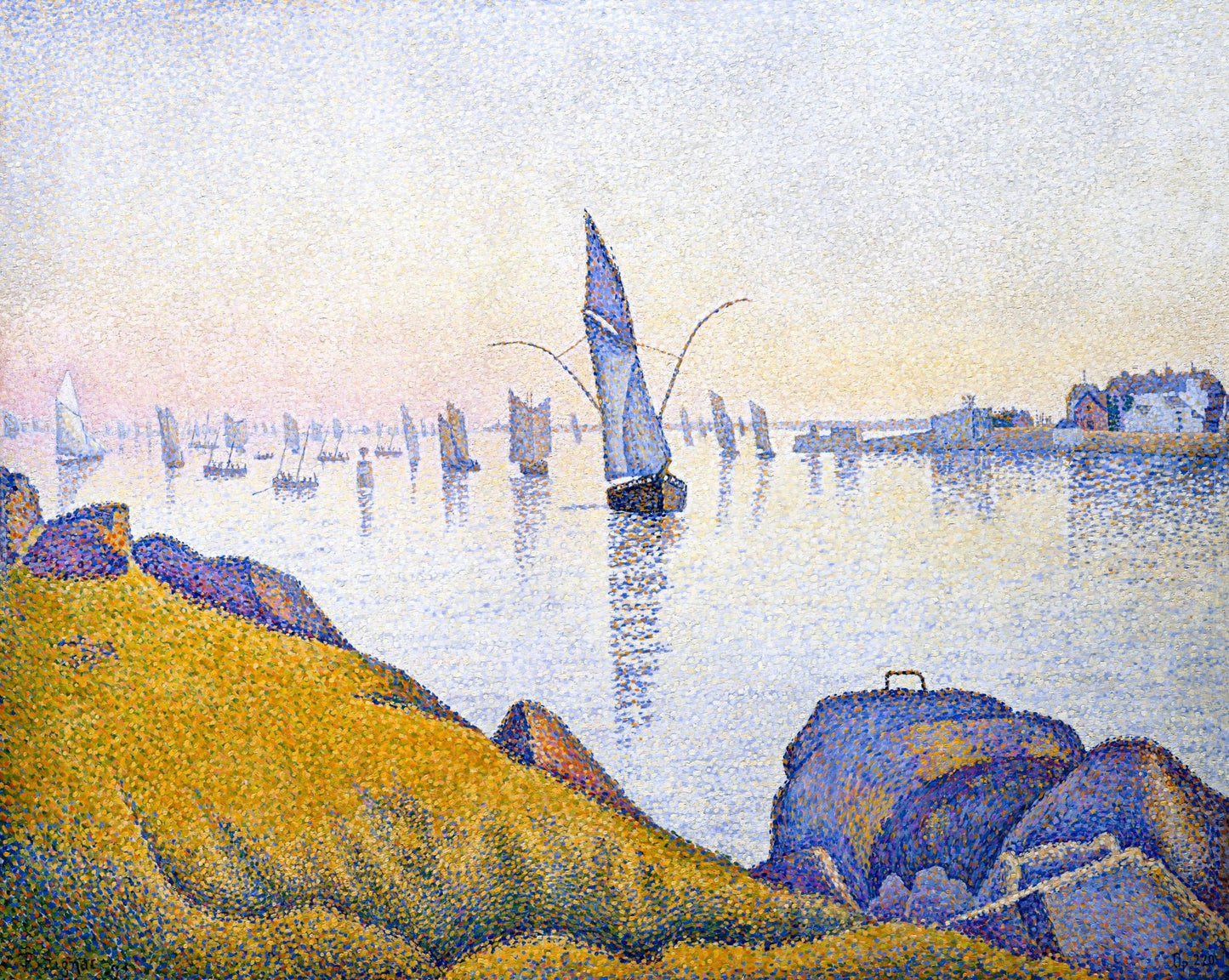 Evening Calm, Concarneau, Opus 220 (Allegro Maestoso) (1891) - Milisima Studio