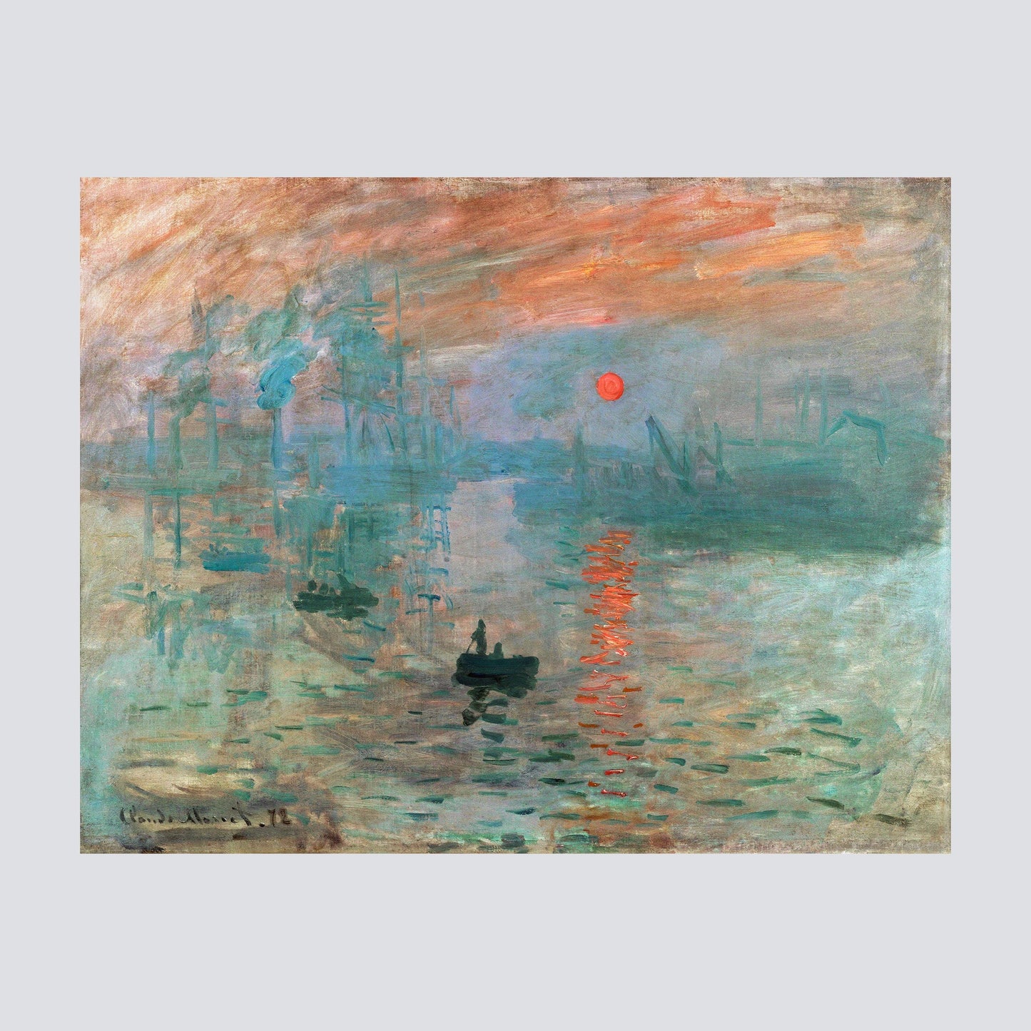 Impression, Sunrise (1872) - Milisima Studio