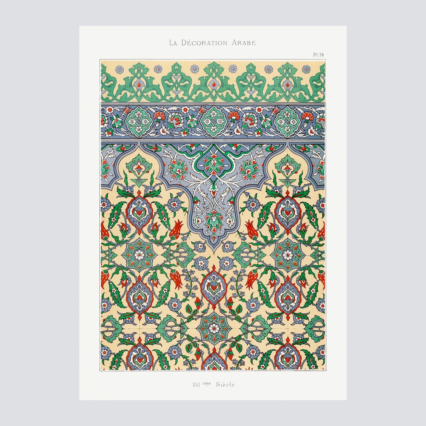La Decoration Arabe No.36 (1885) - Milisima Studio