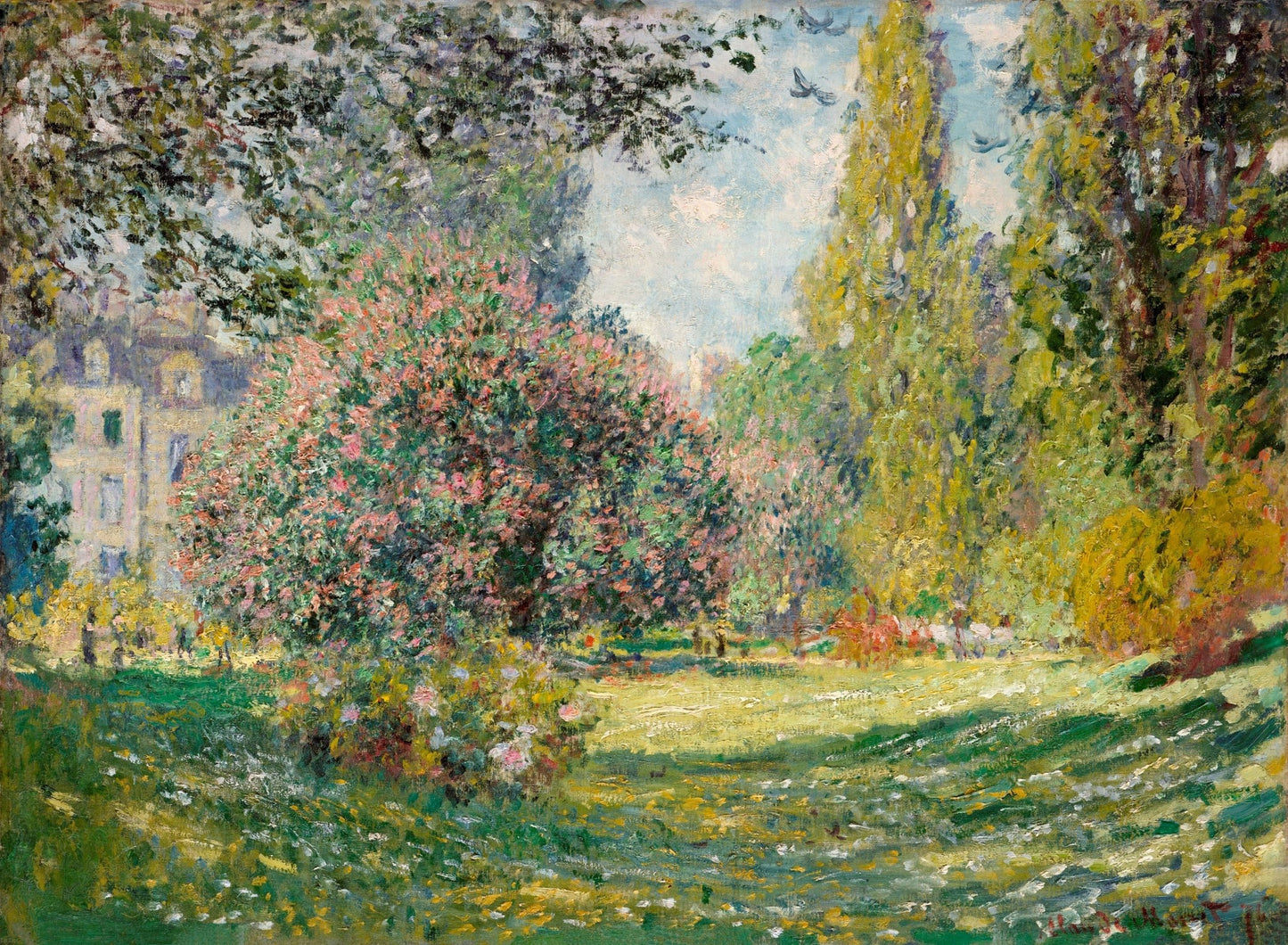 Landscape: The Parc Monceau (1876) - Milisima Studio