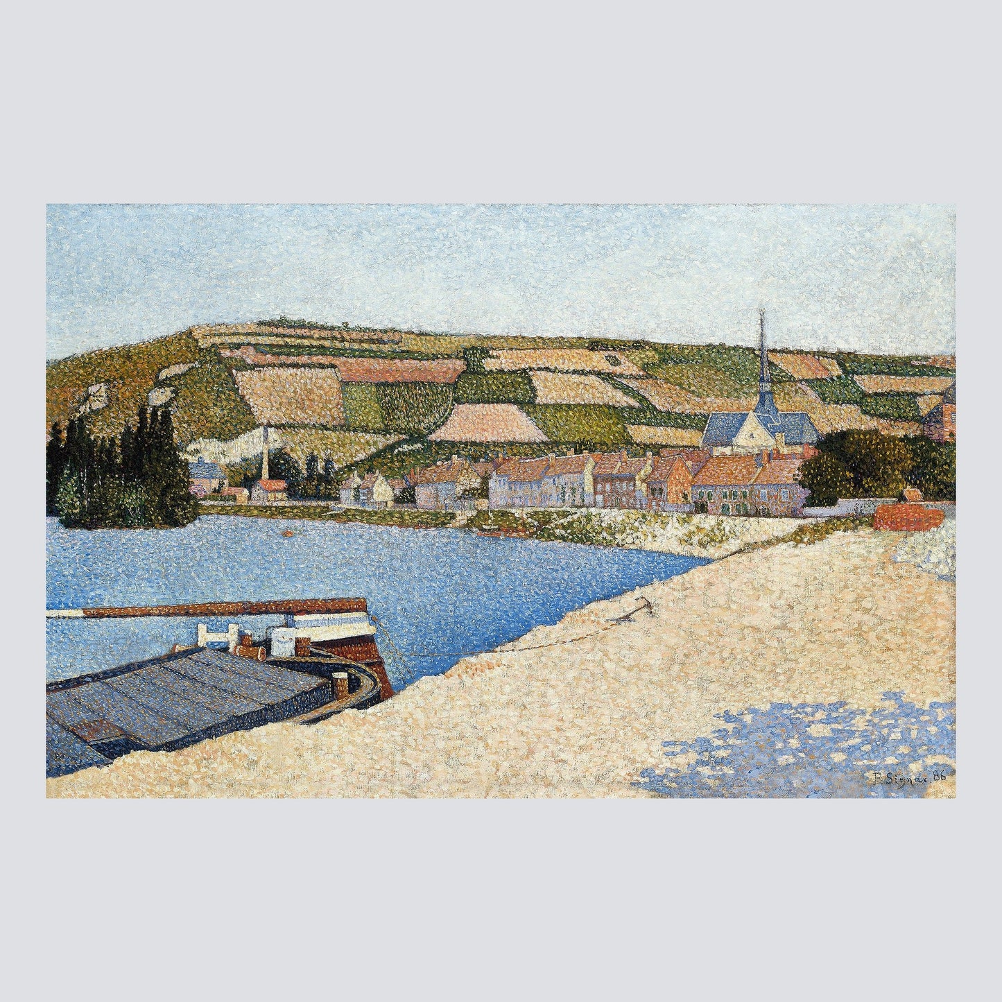 Les Andelys, Côte d’Aval (1886) - Milisima Studio