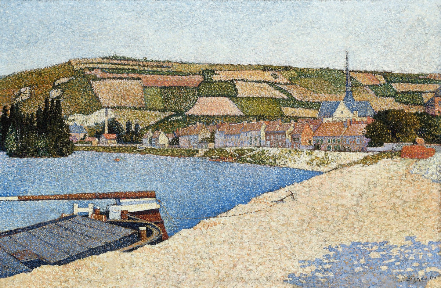 Les Andelys, Côte d’Aval (1886) - Milisima Studio