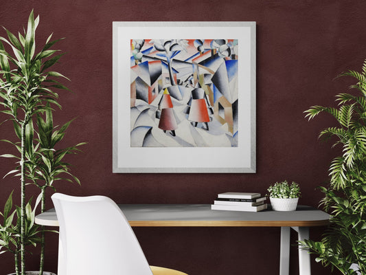 Morning in the Village After Snowstorm (1912) - Milisima Studio