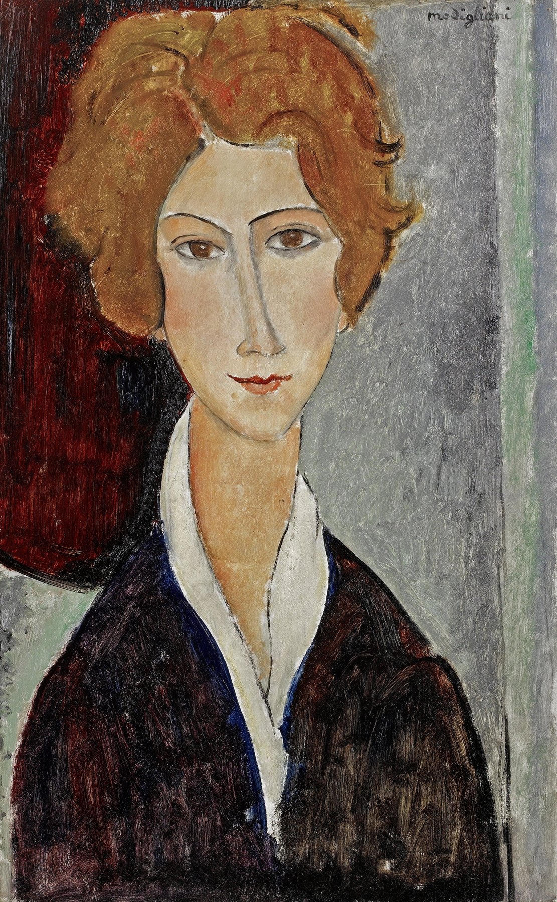 Portrait de femme (circa 1917 - 1918) - Milisima Studio