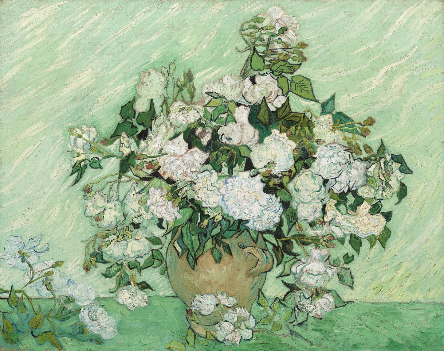 Roses (1890) Landscape - Milisima Studio