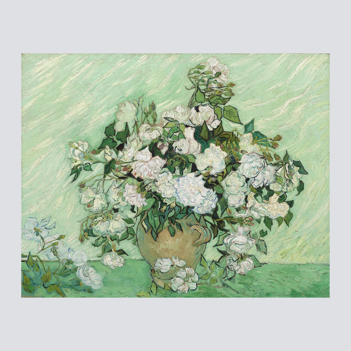 Roses (1890) Landscape - Milisima Studio