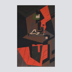 Nature morte à la lampe rouge (1916-1918)