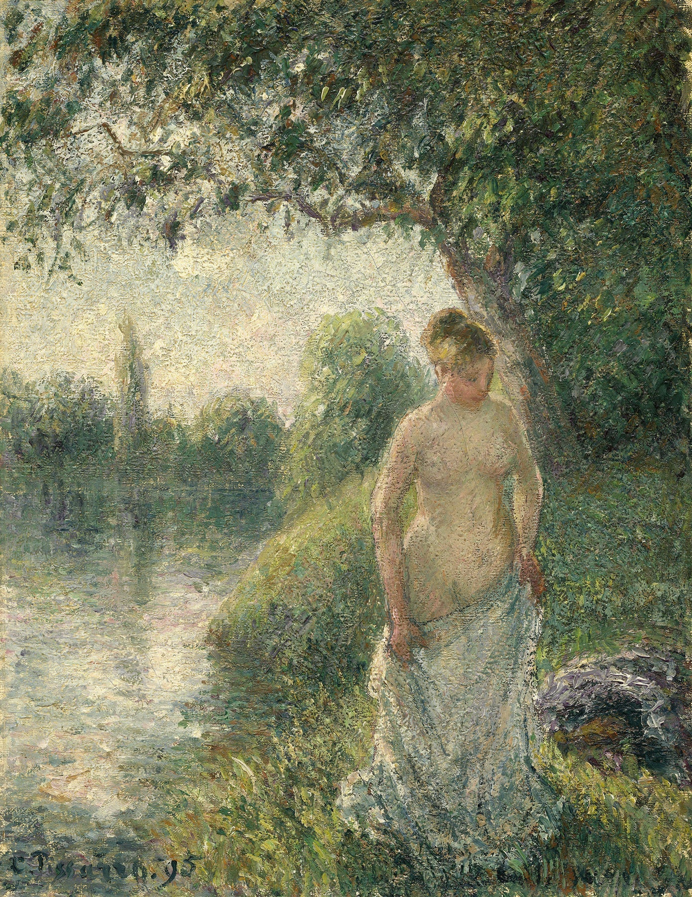 The Bather (1895) - Milisima Studio