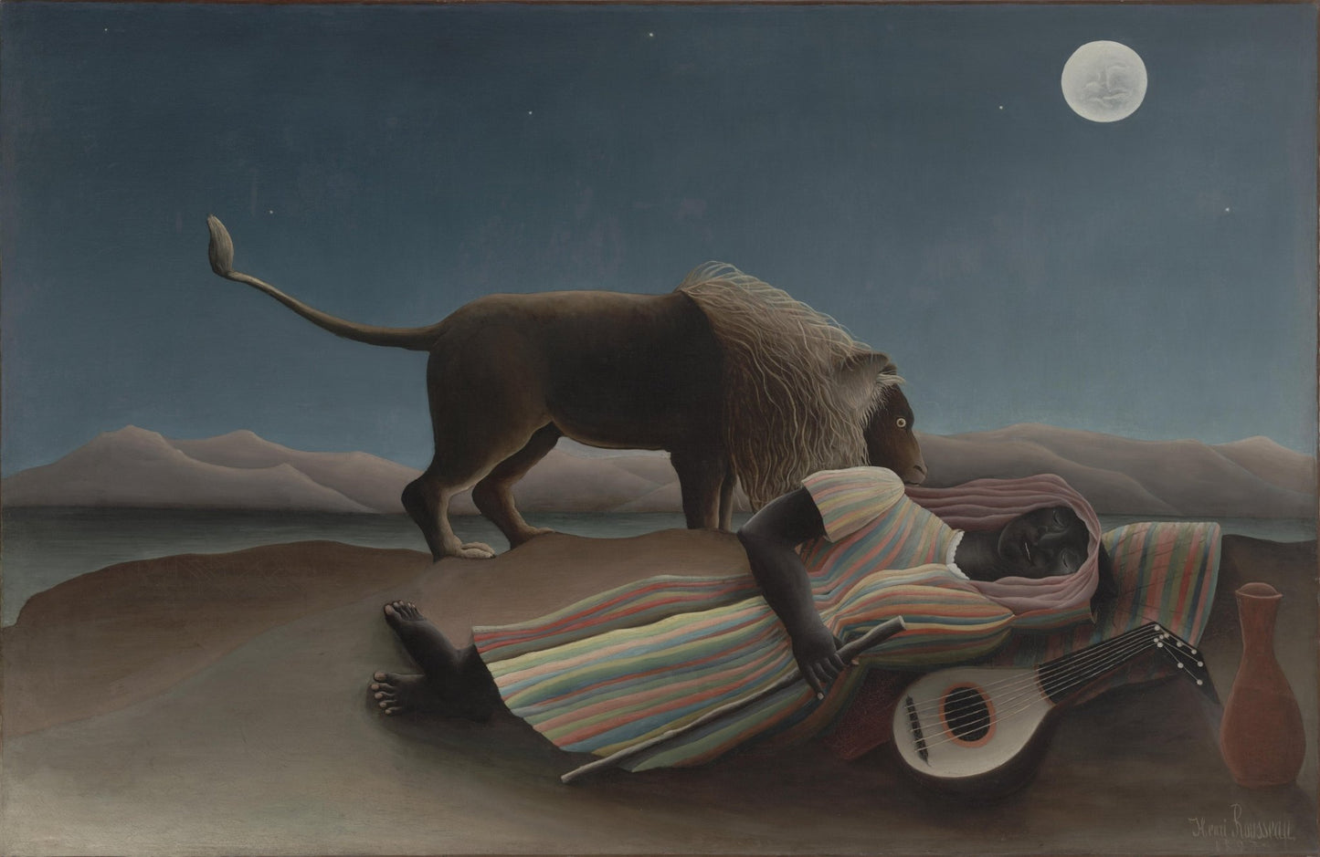 The Sleeping Gypsy (La Bohémienne endormie) (1897) - Milisima Studio