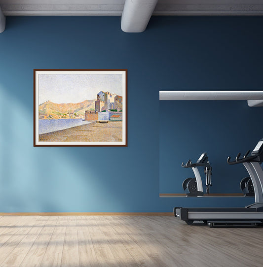 The Town Beach, Collioure, Opus 165 (1887) - Milisima Studio