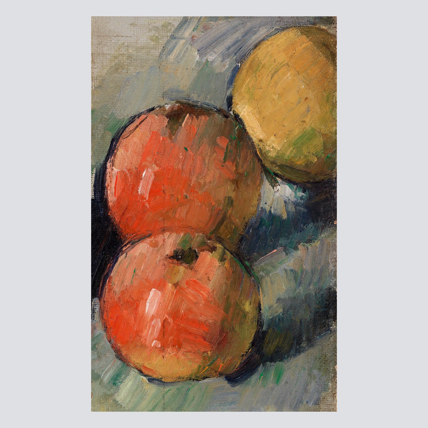 Three Apples (ca. 1878–1879) - Milisima Studio