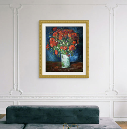 Vase with Poppies (1886) - Milisima Studio