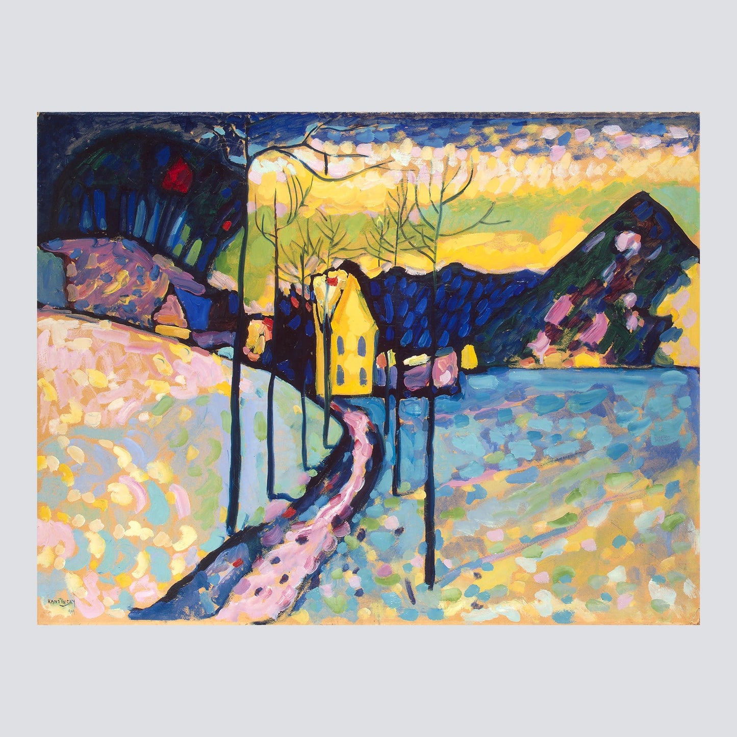 Winter Landscape (1909) - Milisima Studio