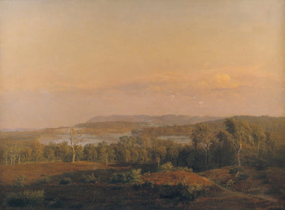 A View Towards Himmelbjerget, Jutland. Evening (c.1838) - Milisima Studio
