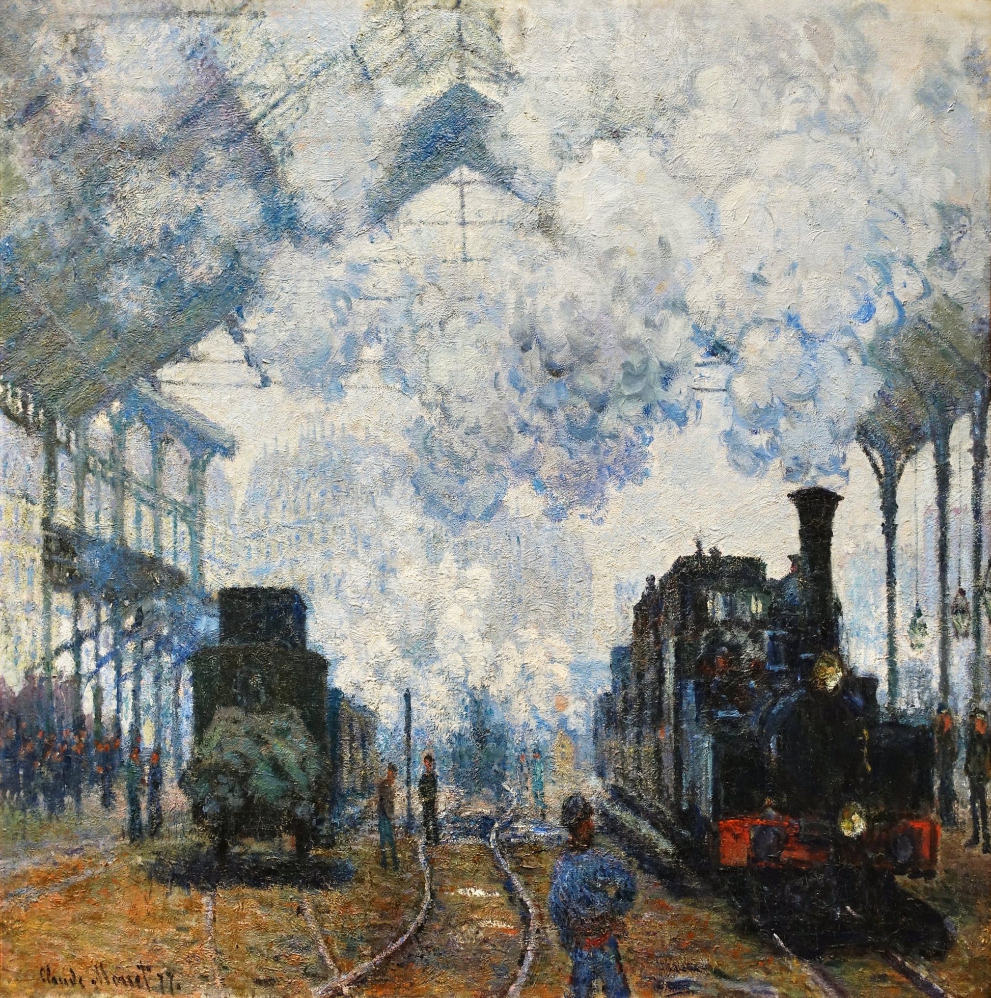 Arrival of the Normandy Train (1877) - Milisima Studio