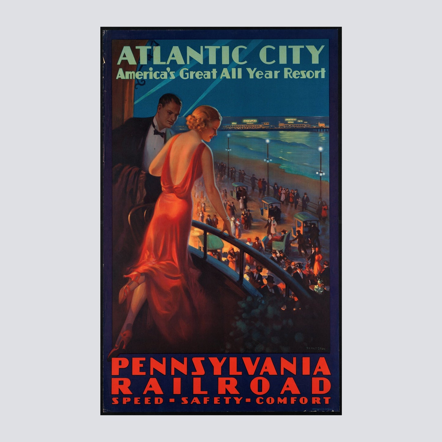Atlantic City - America’s Great All Year Resort (ca. 1910–1912) - Milisima Studio
