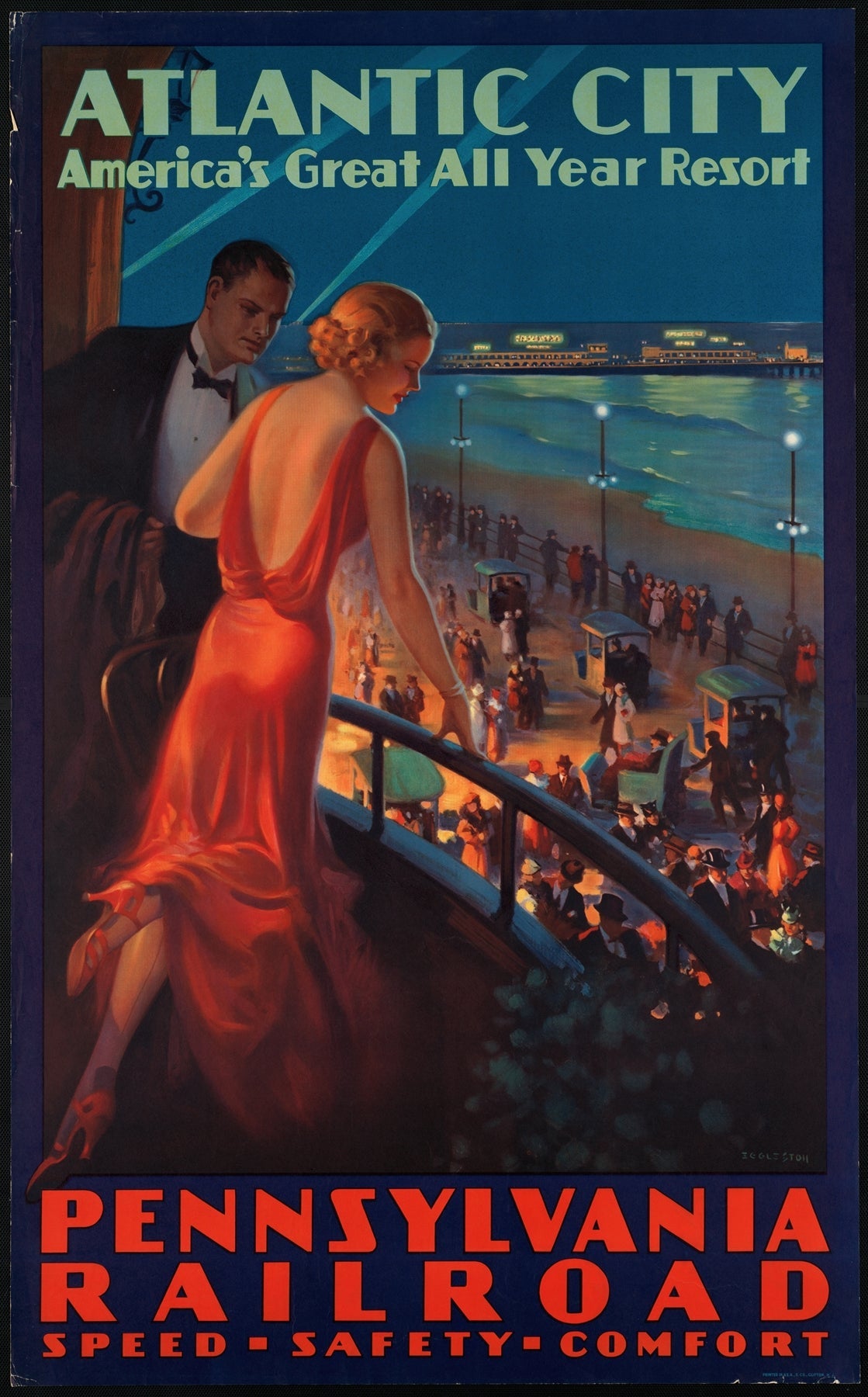 Atlantic City - America’s Great All Year Resort (ca. 1910–1912) - Milisima Studio