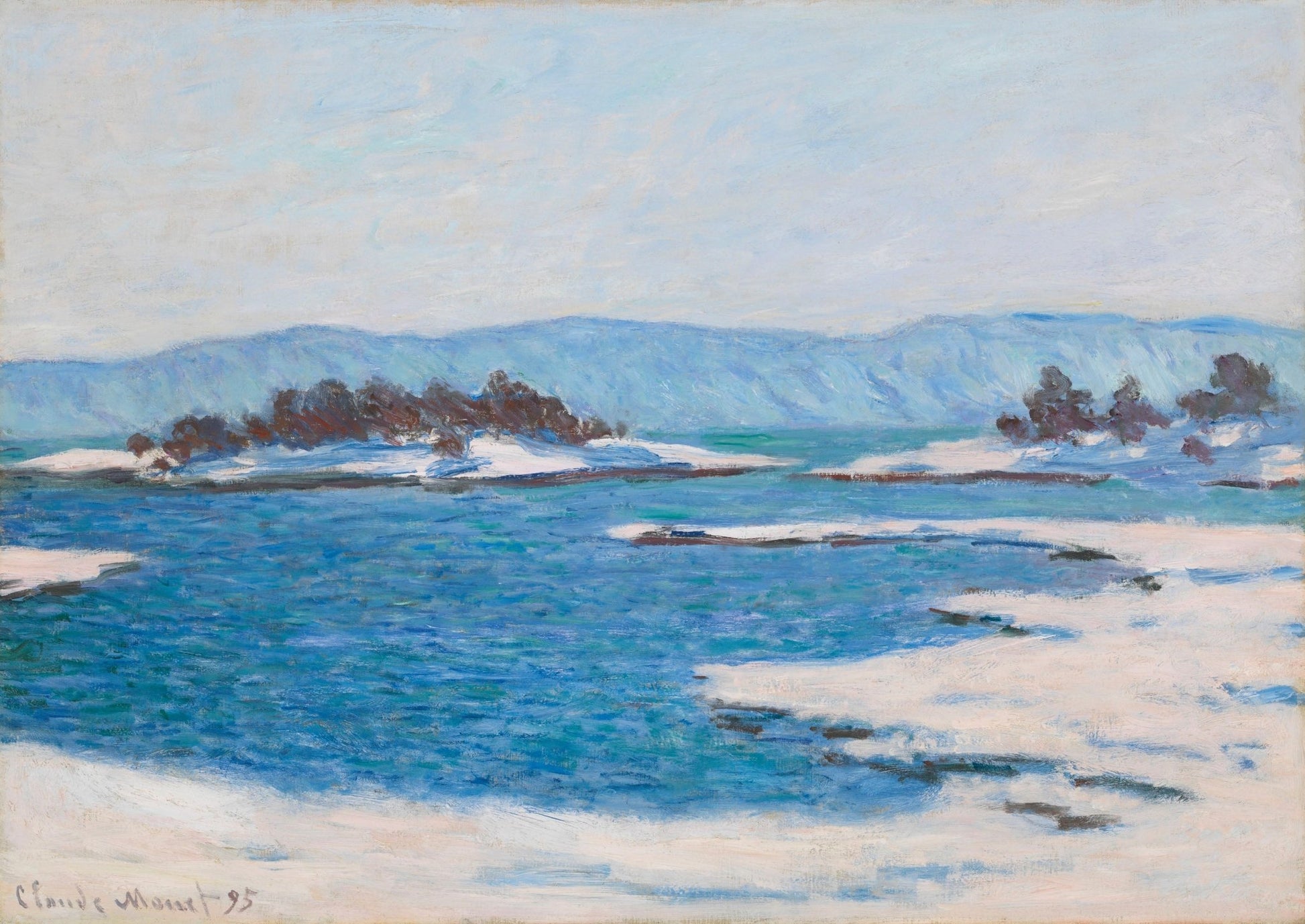 Au bord du fjord de Christiania (1895) - Milisima Studio