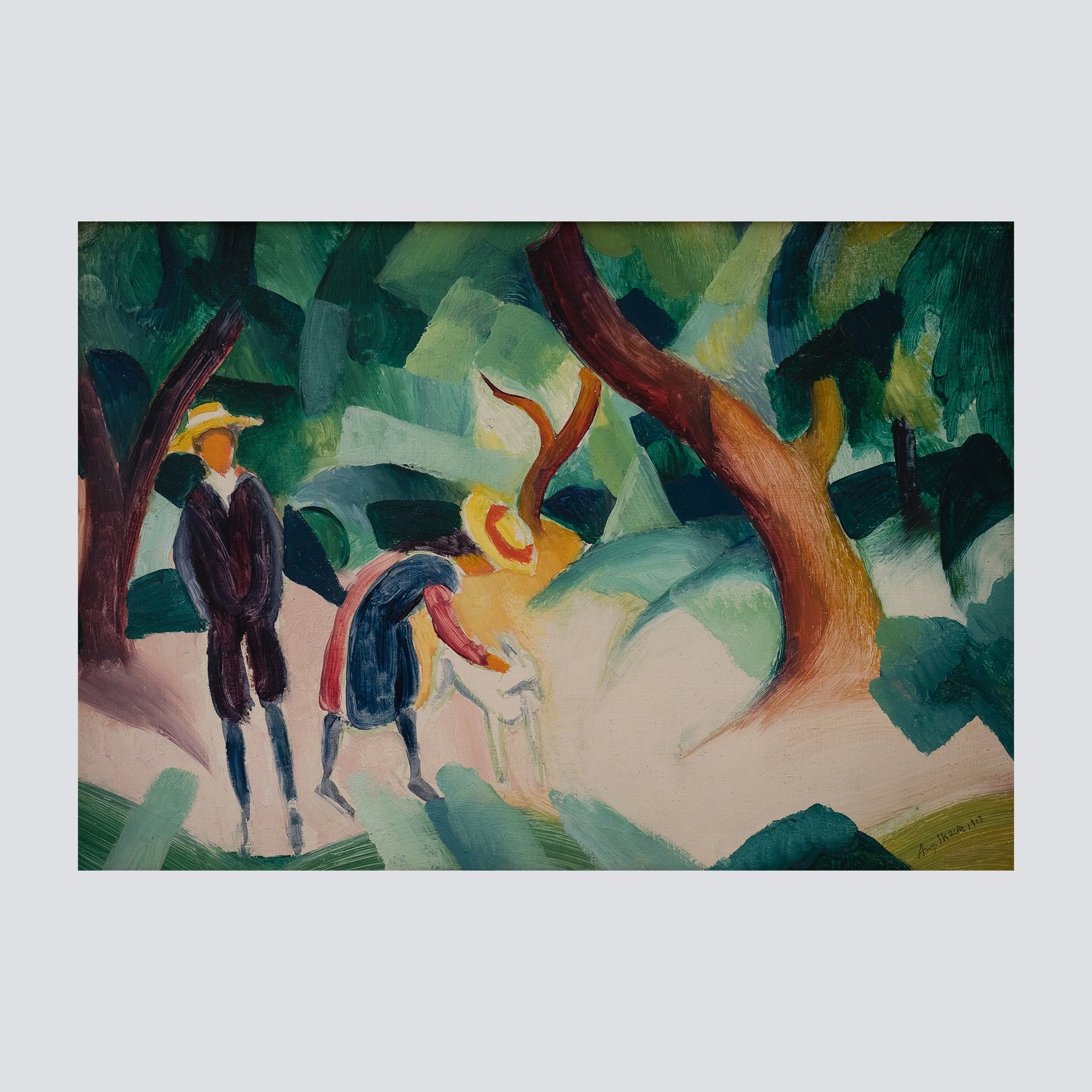 Children with Goat (1913) - Milisima Studio