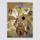 Jarrón etrusco con flores (1900-1910)