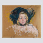 Head of Simone in a Green Bonnet with Wavy Brim (No. 2) (c.1904)