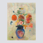 Gran jarrón con flores (1912)