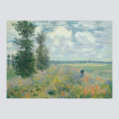 Poppy Fields near Argenteuil (1875) - Milisima Studio
