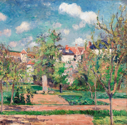 The Garden in the Sun, Pontoise (1876) - Milisima Studio