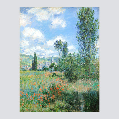 View of Vétheuil (1880) - Milisima Studio