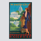 Washington - La ciudad hermosa, ferrocarril de Pensilvania (1937)